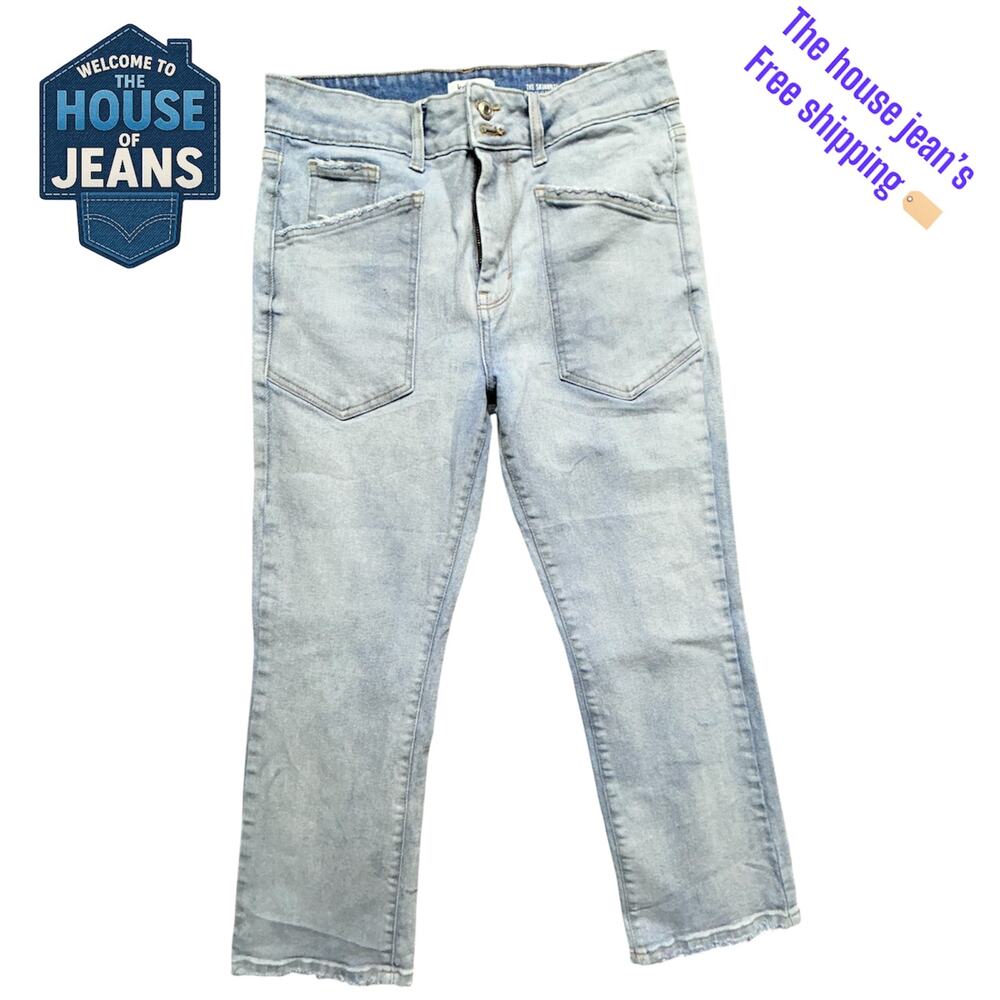 Kensie The Savannah High Rise Flare Ankle Jeans Size 4/27 – Light Wash